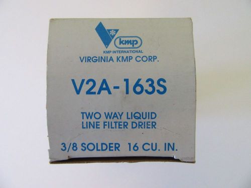 V2a - 163s two way liquid line filter drier 3/8 solder 16 cu in for sale