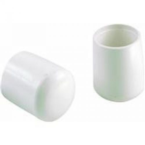 7/8&#034; White Vinyl Leg Tip, 4Pk Shepherd Caster Cups 209414 009326202976