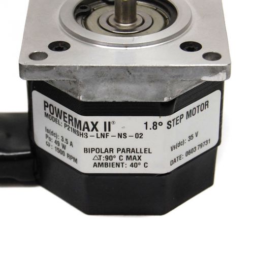 Pacific Scientific PowerMAX II Stepper motors (P21NSHS-LNF-NS-02)