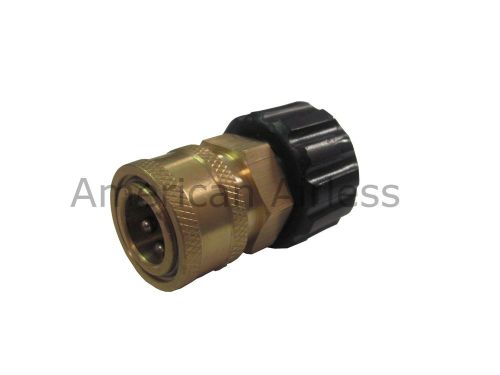 3/8&#034; quick connect by m22 european coupler pressure washer fitting for sale