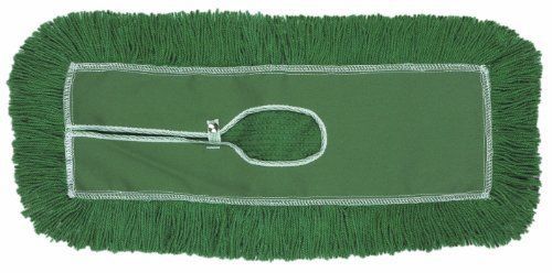 Wilen C004018, Permatwist Polyester Back Dust Mop, 18&#034; Length x 5&#034; Width, Green