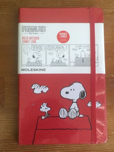 Snoopy Peanuts Moleskine Notebook