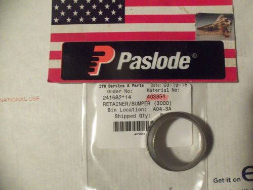&#034;genuine&#034; paslode part # 403854  retainer/bumper (3000) for sale