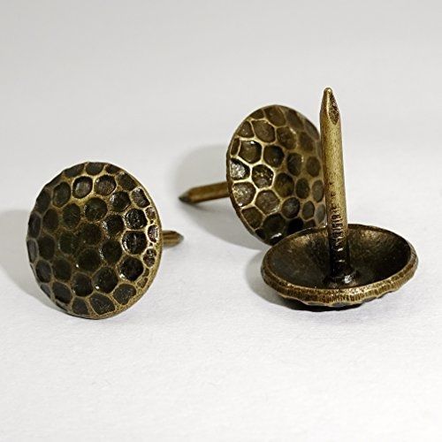 Decotacks decotacks? honeycomb upholstery nails/tacks 7/16&#034; - 100 pcs [antique for sale