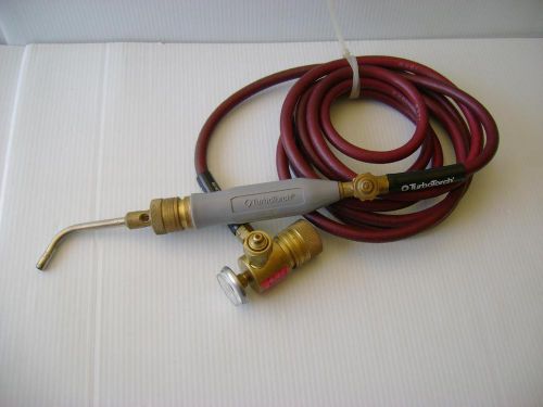 Turbo torch acetylene welding kit: regulator ra-mc, hose, torch with tip a-5 for sale