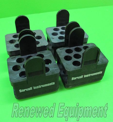 Sorvall Instruments 00884 Rotor Adapter Bucket Inserts Lot of 4 #3