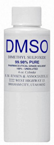 Pharmaceutical grade dmso dimethyl sulfoxide 4 oz undiluted 99.98% for sale