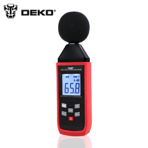 Deko lcd sound level noise meter decibel monitor db(30~130) sound level meter for sale