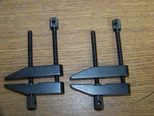 STARRETT SET OF 161-B PARALLEL CLAMPS EXCELLENT CONDITION LITTLE OR NO USE