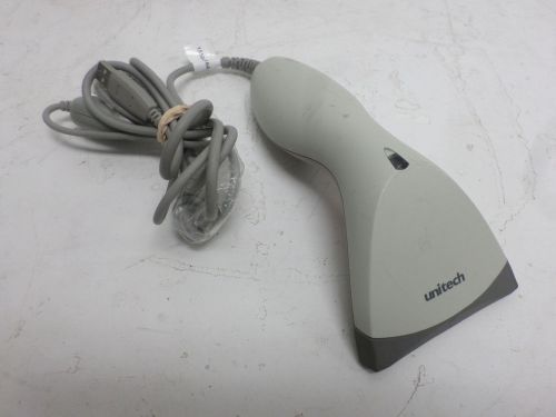 Unitech MS210-1 BarCode Reader with Attached Cord - Tested