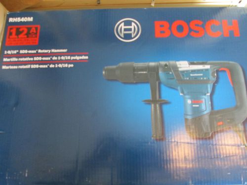 Bosch 12 Amp 1-9/16&#034; SDS-Max Combination Rotary Hammer Drill RH540M SEALED