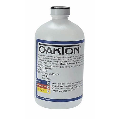 Oakton WD-00653-04 pH/ORP electrode storage solution, one pint