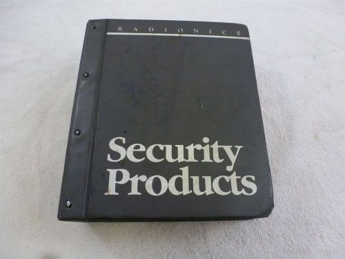 Radionics  Security Receiver Manuals Book L3500, D6112, D6500, D8112 and others