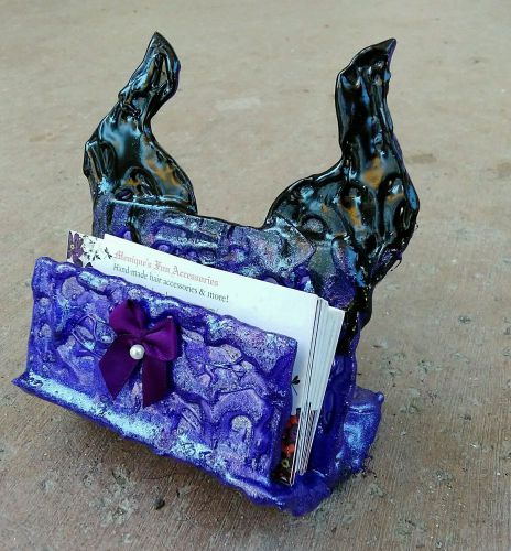 Maleficent Inspired Business Card Holder