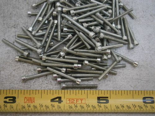 Cap screw #2/56 x 3/4&#034; long socket head alloy steel zinc plated lot of 20 #5241 for sale