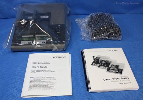 Cadex C7200 Battery Analyzer Charger for Philips HeartStart MRX Batteries New