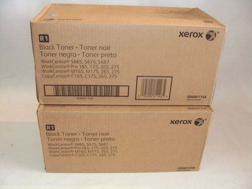 New OEM XEROX 006R01146 Black Toner x Waste Container 5665 5675 5687 265 275