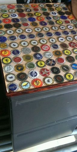 File cabinet with beer top