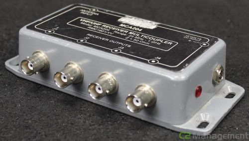 Stridsberg MCA204 VHF UHF Receiver Multicoupler 25 MHz-1 GHz 50 Ohms RMC1601/YV