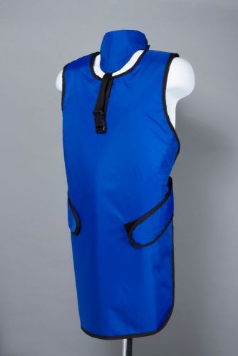 X-ray Radiation Protection Leaded Apron with Attached Thyroid Collar Full Apron