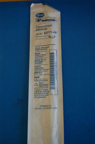 NEW PFIZER VALLEYLAB LAPAROSCOPIC ELECTRODE E2771-28