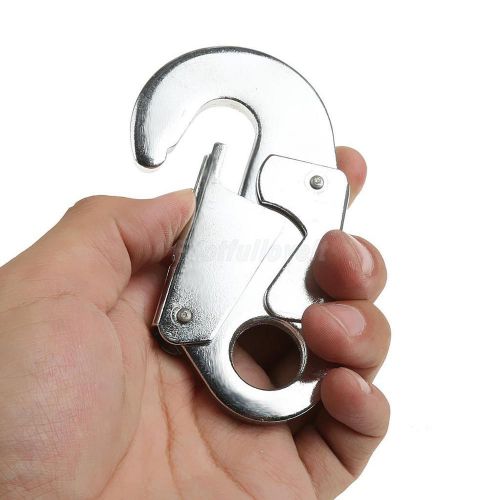Climbing scaffolder rope snap hook automatic locking fall arrest protection for sale