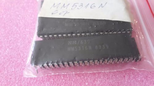 MM5316N  National Semiconductor  Digital Alarm Clock genuine  NOS