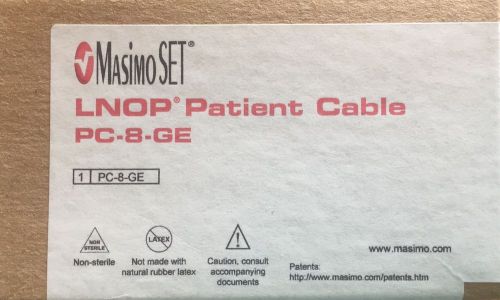 Masimo LNOP Patient Cable PC-8-GE REF-3666