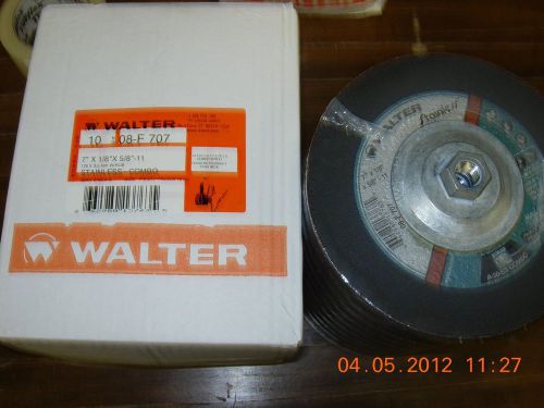Walter 08F707 7 x 1/8 x 5/8-11 Grinding Wheel