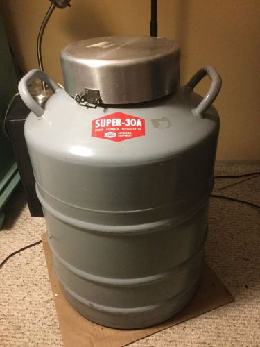 Union Carbide Super 30A Liquid Nitrogen Canister