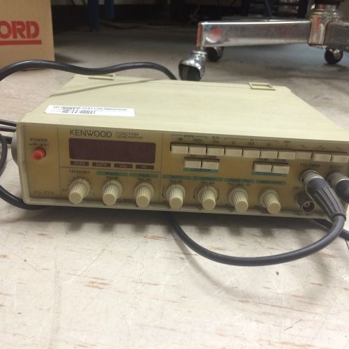 Kenwood FG-273 Function Generator 0.01 Hz to 1MHz Cable Included