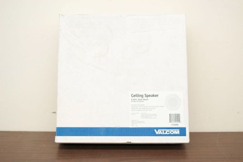 Valcom V-1020C Flush Mount 8&#034; Ceiling Speaker