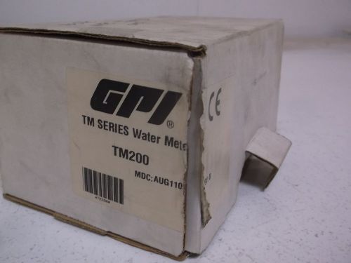 GPI TM200 ELECTRONIC DIGITAL METER *NEW IN A BOX*