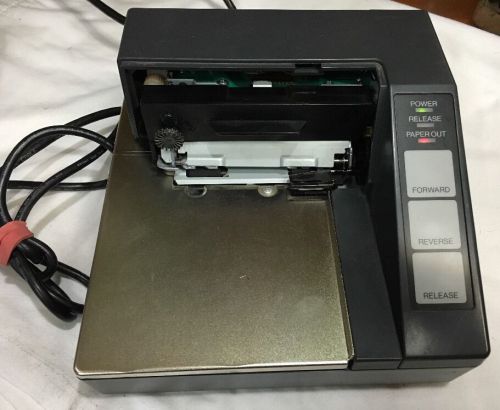 Epson tm-u295 point of sale slip dot matrix printer m66sa gray with ac adapter for sale