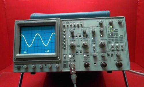 TEKTRONIX 2246 100MHz OSCILLOSCOPE POWER AND FUNCTION TESTED USED