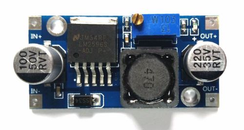 (lot of 10) buck converter 3-40v to 1.5-35v (us sold &amp; shipped) step down lm2596 for sale