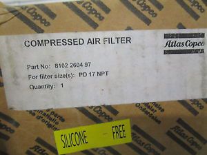 ATLAS COPCO 8102 2604 97 COMPRESSED AIR FILTER *NEW IN BOX*