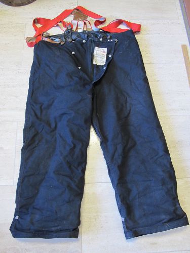 BodyGuard Firemans Fire Fighting Bunker Insulated Turnout Gear Pants 42 x 28