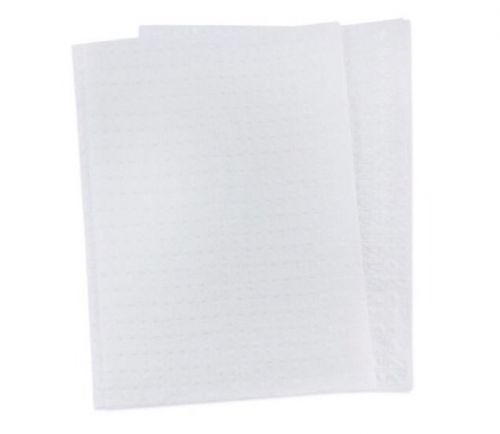 McKesson # 18-885 - 13x18&#034; Procedure Towels 3-ply Tissue/Poly White, Case Of 500