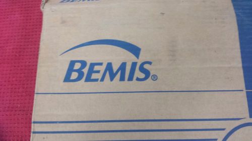 BEMIS Commercial Toilet Seat NEW old stock (1955C) 000 White w/ Mounts