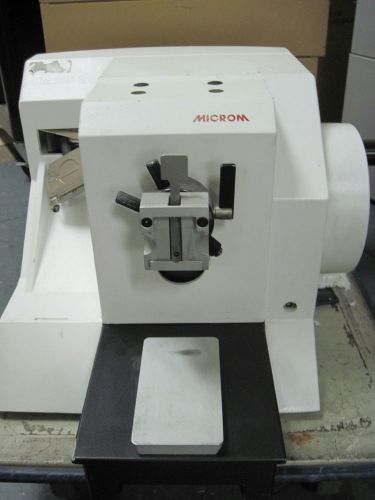 Parts Microm HM 355S Microtome