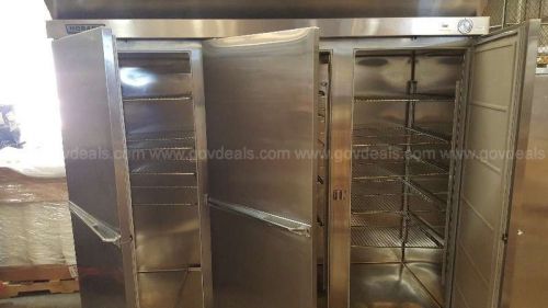 Hobart 3 solid  door   roll-in  refrigerator for sale