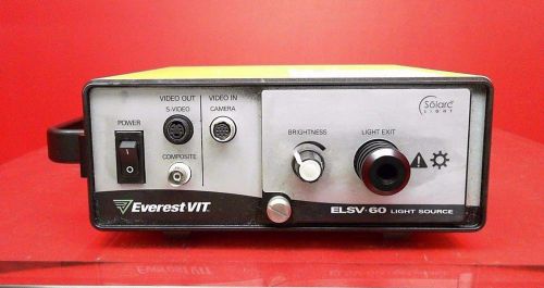 Everest VIT Elsv-60 Light Source - Model LB60RVI-006 (POWERS ON)