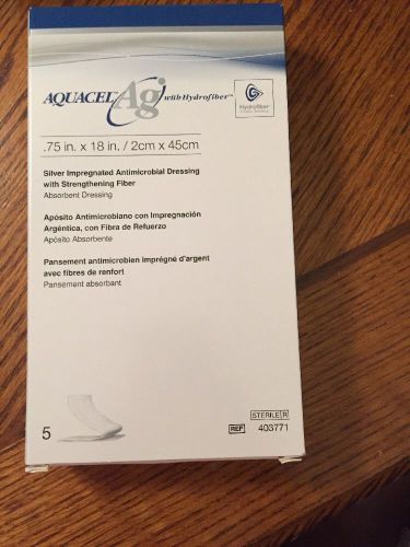 Aquacel AG Ref 403771 NEW Sterile 5 Individual Packages