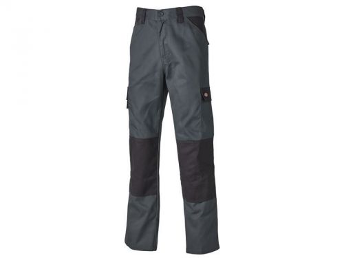 Dickies - Everyday Trousers Grey / Black Waist 36in Leg 31in