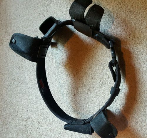 Bianchi nylon duty belt with accessories, fits approx. 30&#034;-34&#034; waist for sale