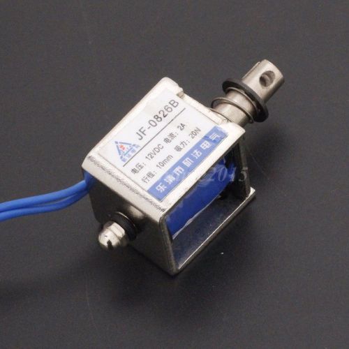 10pcs jf-0530b dc12v 300ma 5n/10mm precise pull-push-type solenoid electromagnet for sale