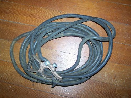 #2 ground cable 25 feet copper ground clamp cable 50 mm vde 0250 for sale