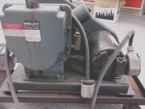 Welch duo-seal1374 vacuum pump for sale