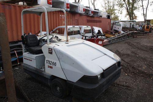 1999 american lincoln street sweeper 2160 ride on 578-601 w/ ford 411 gas engine for sale